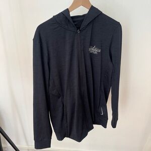 Black Nike Dri-Fit Yoga Zip Up Jacket, Second Sole Arkun Branded